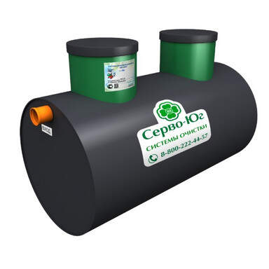 Септик Крот 3 на 1 камеру